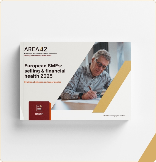 AREA42 European SMEs: selling & financial health 2025 report downloadable publication