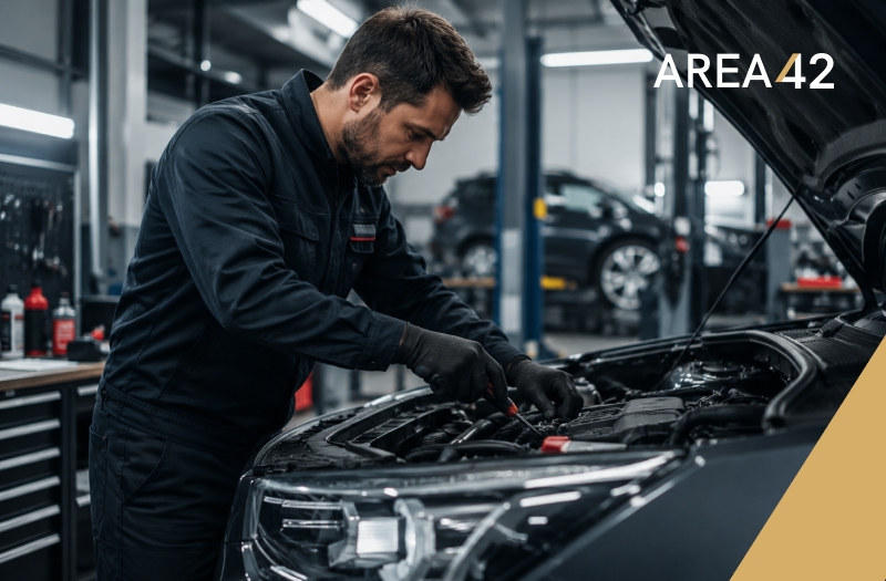 AREA42's TermsTech offers payment terms and B2B BNPL for European automotive sector companies. For E-commerce and marketplaces. Online and offline options.