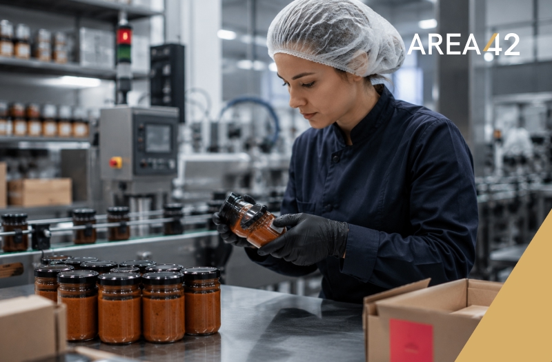 AREA42's TermsTech offers payment terms and B2B BNPL for European food production sector companies. For E-commerce or marketplaces. Online or offline options.