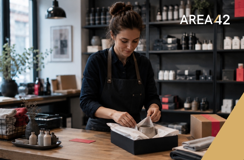 AREA42's TermsTech offers payment terms and B2B BNPL for European retail sector companies. For E-commerce and marketplaces. Online and offline options.